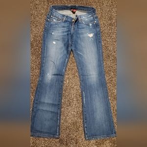 Women's Lucky Brand Maggie Button Fly Flare Jeans